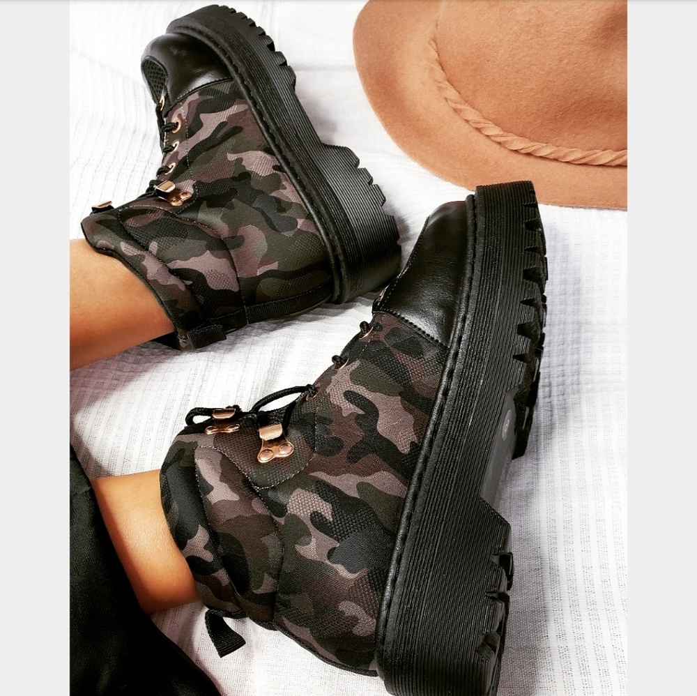 Price firm!//The Aspen// camo combat boot - Picture 5 of 8